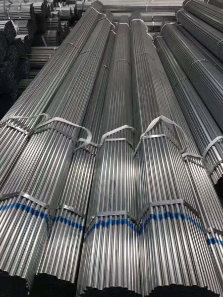 Steel Galvanized Pipe Round SMLS Or Weld Carbon Steel Hot Dipped Galvanized Pipe