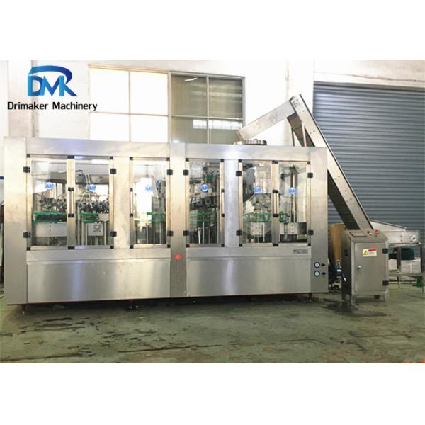 Botellas de la empaquetadora de la botella de cristal de leche del acero inoxidable 3000-4000 por hora