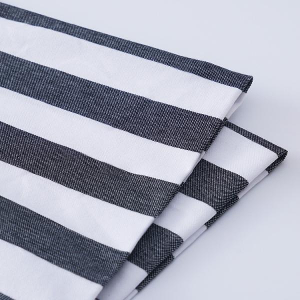 Durable And Stylish Comfortable Cotton Feel Striped Knit Fabric For Polo Shirt