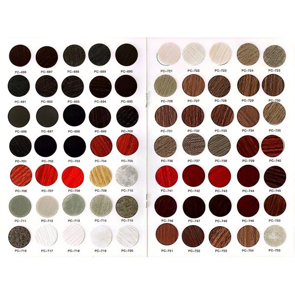 Customizable Color PVC Screw Cover with Matte Solid or High Gloss Finish for Furniture Surface Repair