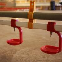 sistema automático de la entrerrosca del bebedor de la parrilla del tubo del PVC de 3m en granja avícola