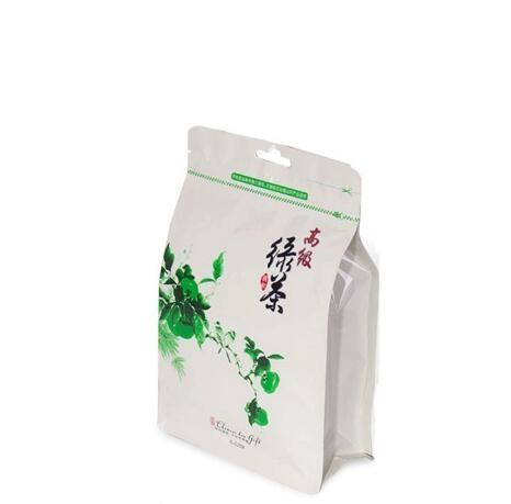 Laminated Material Custom Resealable k Standing Up Pouch Aluminum Foil Green Tea Package Bags