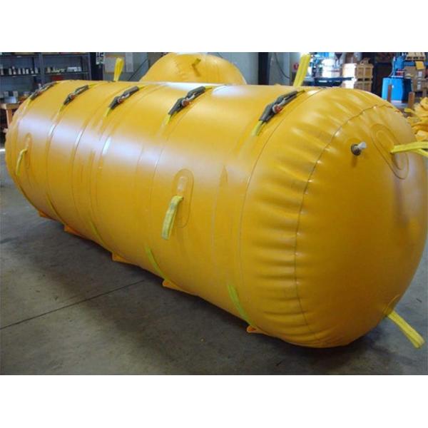 Прочный PVC морской спасательный воздушный подъемный мешок цилиндрический / парашютный тип