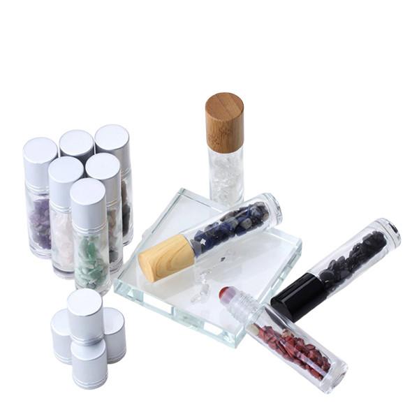 Replaceable Gemstone Steel Ball Head Leak-Proof Roller Ball Buy Empty Roll On Bottles Travel Portable Essential Oil Container