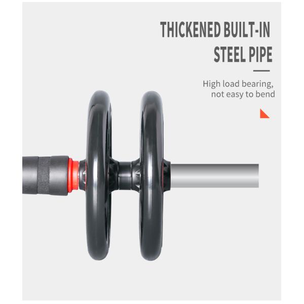 Сгущенное колесо Ab теряет пусковую площадку колена ролика PVC Ab Sweatproof живота жирную