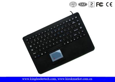 IP68 Waterproof o teclado do silicone com o Touchpad integrado na relação de USB