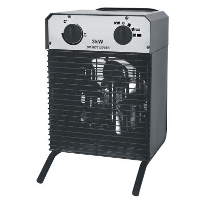3.3KW Portable Industrial Fan Heater With Steel Stand And Handle
