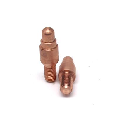 Peças personalizadas do CNC da elevada precisão que limpam com jato de areia Srews pequeno e parafusos/canalização de bronze junções do freio