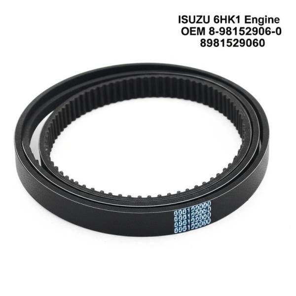 Correa de ventilador del motor ISUZU 6HK1 OEM 8-98152906-0 8981529060