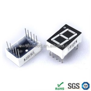 Energy LED Single Digit 7 Segment Display 0.56 Inch Size with 14.2mm Digit