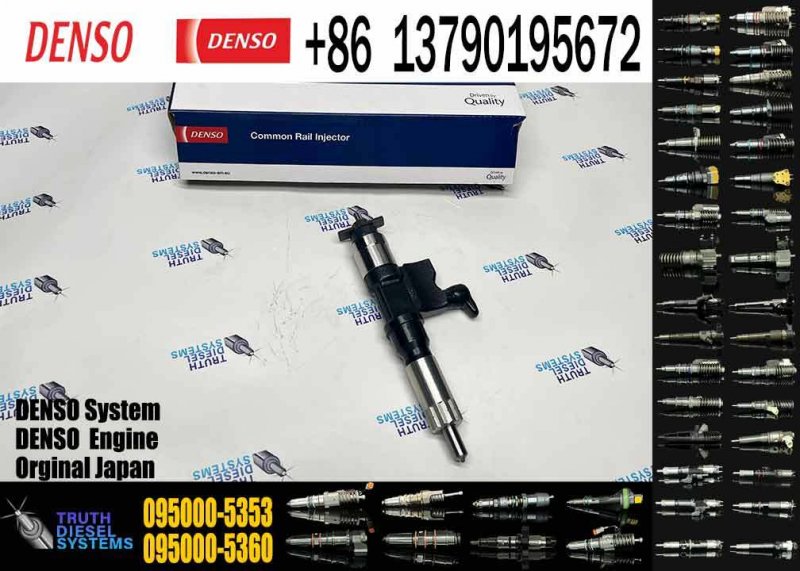 Fuel Injector Assembly Model 4hk1 095000-5353 8-97601156-1 Injector 095000-5344 8-97602485-6 Made China Factory