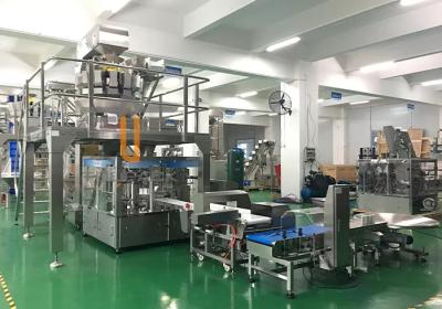 Premade Pouch Rotary Vacuum Packaging Machine For Potato Chips Cracker Frozen Sea Foods