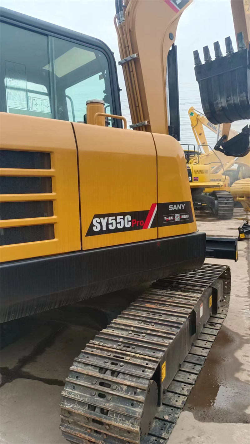 SY55C SY75C использовало экскаватор землекопа экскаватора 36KW Sany мини