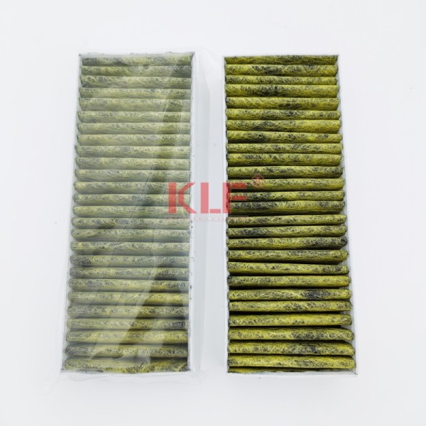 Customized Size Activated Carbon Filter Mesh for Oil Smoke Removal with Charcoal Cloth Material