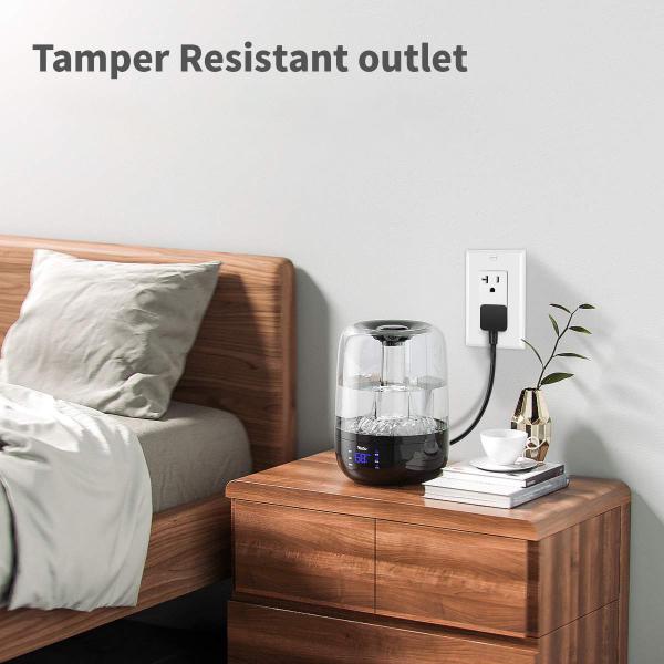 20 Amp Decorator Receptacle Wall Outlet Socket 125V 60Hz