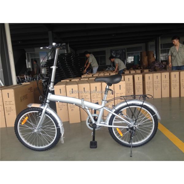 Folding Bicycle 20 Inch 7 Gear 6 Speed Hi Ten Steel Frame Aluminum Alloy Shimano Folding Bike 13KG