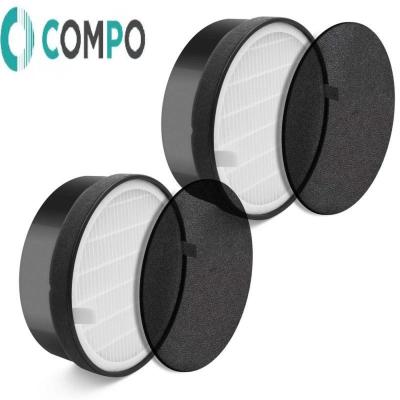 Remplacement pour LEVOIT LV-H132-RF 2 Pack Purificateur d'air Filtre de remplacement 3 en 1
