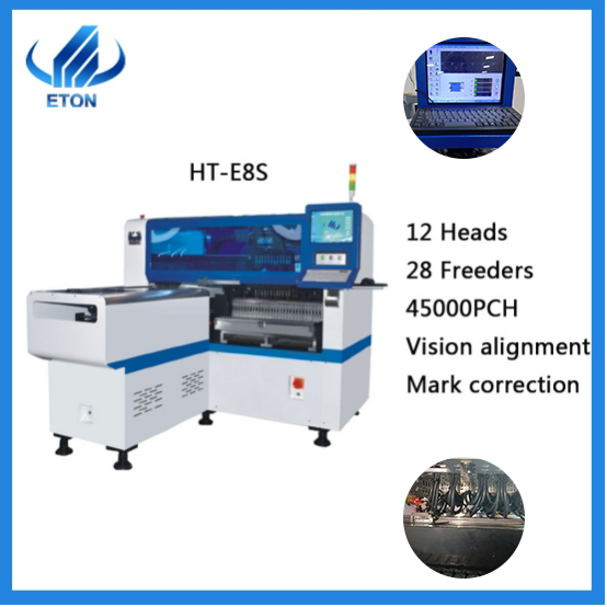 ETON high precision multifunctional SMT machine with 45000CPH