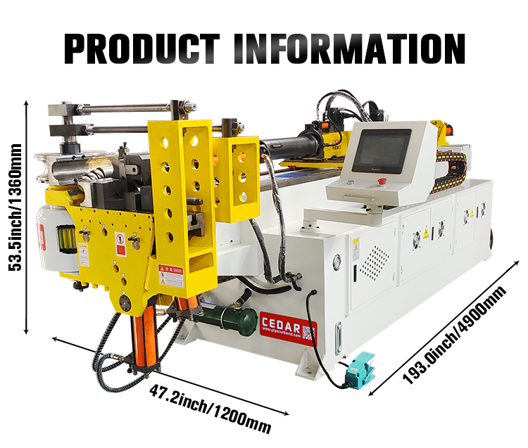 Manual CNC Steel Pipe Machine Hydraulic Square PVC Bending Construction Alloy Bender