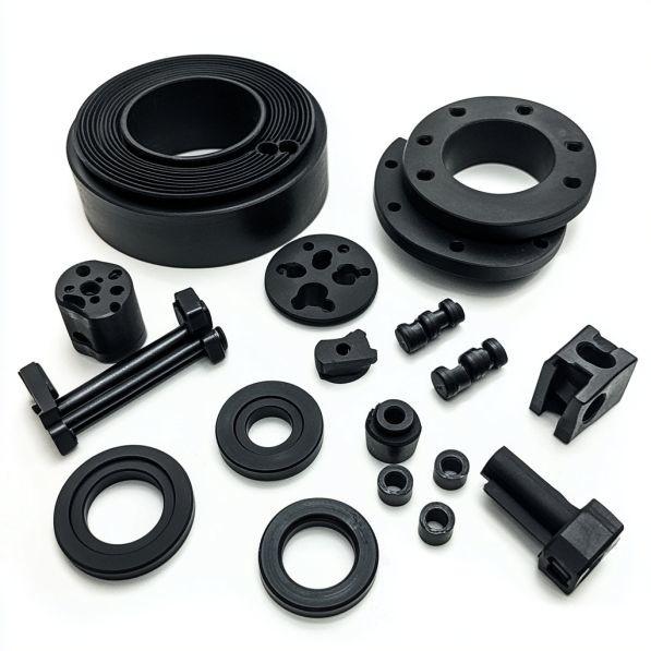 Industrial Customized Silicone Rubber Moulding Parts Chemical Resistance