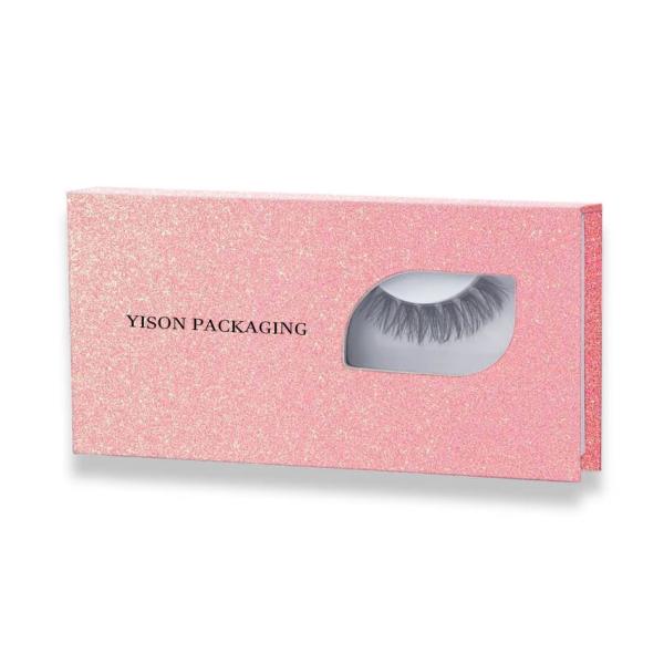 Private Label Eco Friendly Gift Box Packaging For Glitter 3D Silk Mink Eyelash