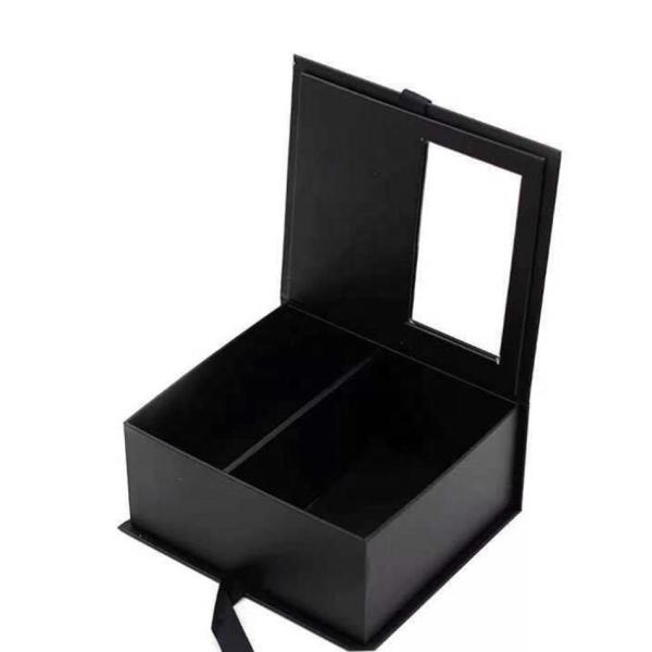 Hot Sale Window Flower Box Luxury Center Parting Packaging Flower Boxes Wedding Gift Box