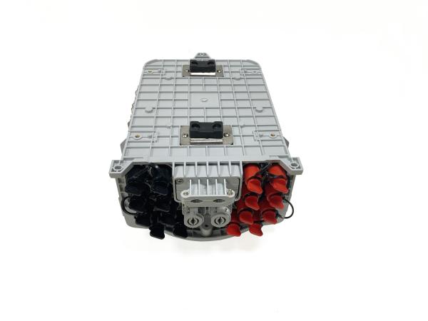 16 Ports Mini Sc Connector Fiber Optic Splitter Box Abs Pc For Network Outdoor Ip65 Pole Mounted