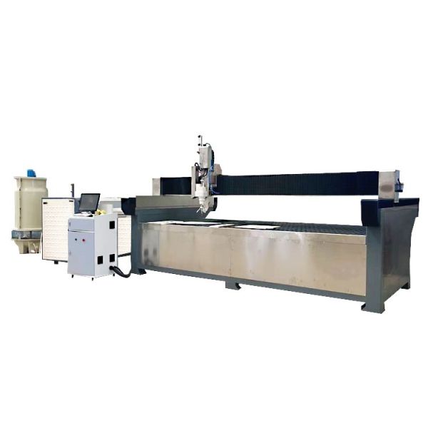 High Precision Multifunctional 5 Axis Waterjet Cutter Custom Granite Marble