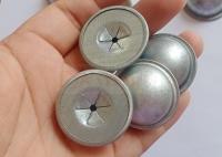 Lavadoras de tampa de cúpula de 30 mm Aço galvanizado usado para fixação de pinos de isolamento