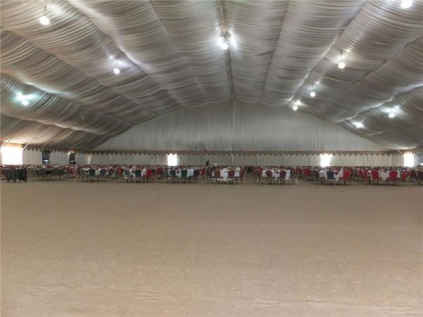 Polygon Large Aluminium Frame Tent For Government Big Events Celebrations Saudi Arabia 50 Meter Span