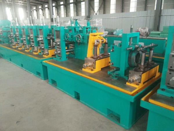 Low Noise Welded Tube Mill Equipment , Erw Pipe Making Machine New Condition