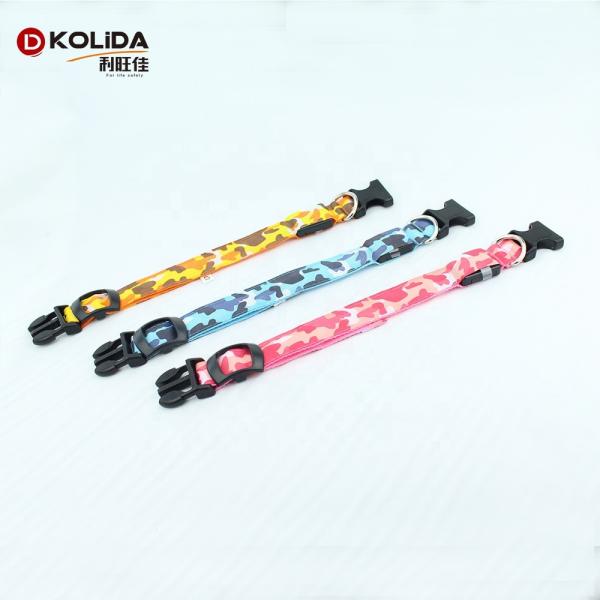 Luminescent Waterproof Lighted Dog Collar , Safety Glow Dog Collar Leash