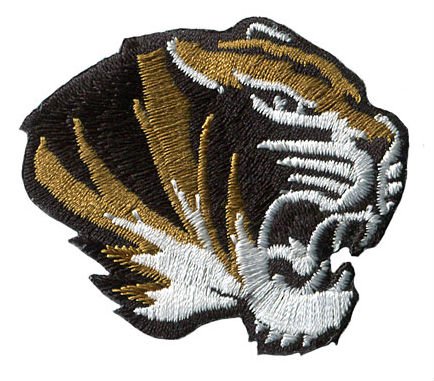 Custom Design Tiger Embroidery Patch for Garments Eco-Friendly Fabric and PU Made From Durable Felt Material