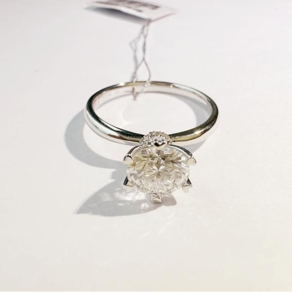 Six Claw 18k Gold Lab Diamond Ring Engagement Wedding Banquet Women Rings Customized Fine Jewelry IGI GIA Lab Grown Diamond Ring