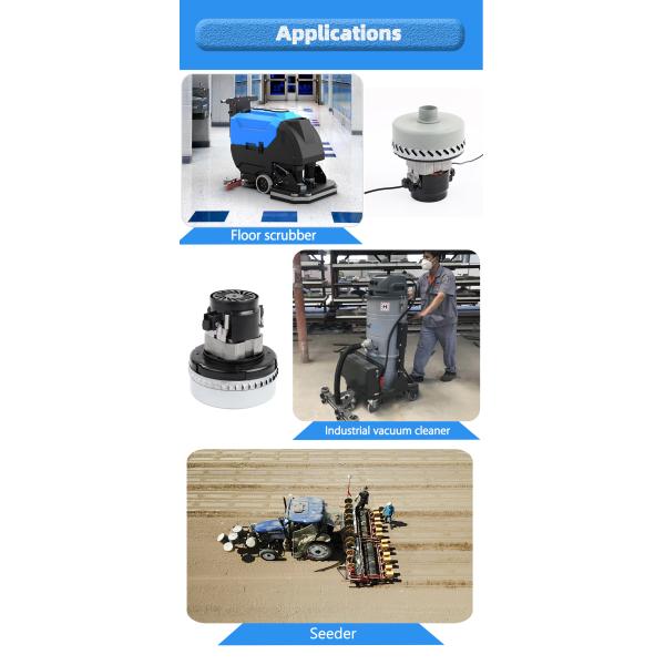 мотор вакуума 36V 500w безщеточный для промышленного пылесоса