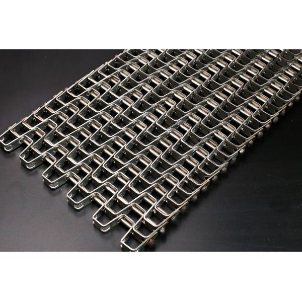 High Strength Conveyor Wire Mesh Belt Spiral & Cross Rod In Food Workshops