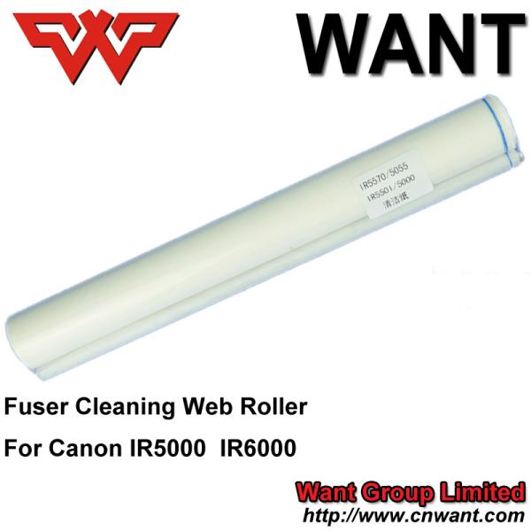 Copier Parts for Canon IR5000 IR6000 IR5020 IR6020 IR5570 IR6570 IR7200 IR8500 Fuser Cleaning Web Roller FY1-1157-000