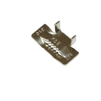Heavy Duty Teeth Type Stainless Steel Banding Buckles SUS 304 316 3/8 Inch Width