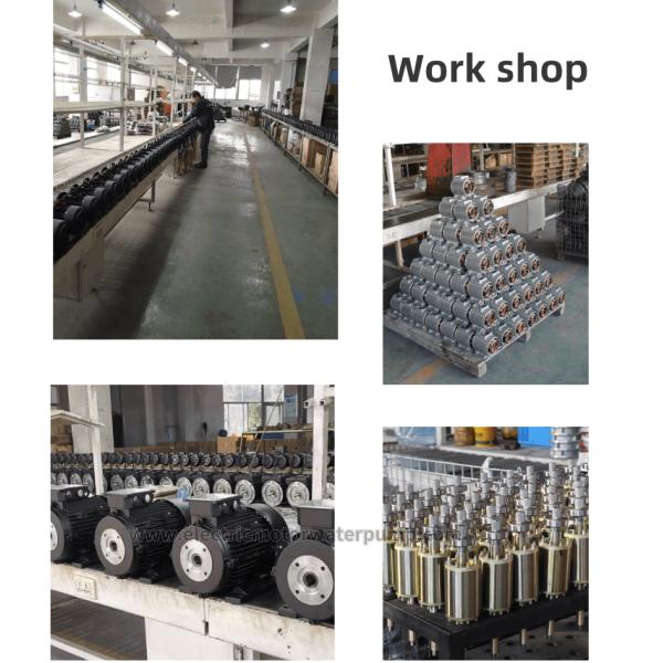 Скорость давления 1400рпм горизонтального трехфазного электрического двигателя полого вала высокая