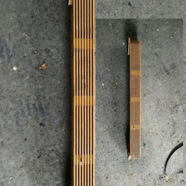 Ядр маслянного охладителя машинных частей маслянного охладителя 6RB1T гидравлическое для частей экскаватора ХИТАЧИ