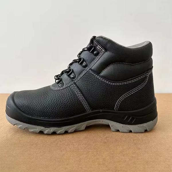 Chaussures de travail de sécurité S3 en cuir authentique chaussures de travail pour hommes