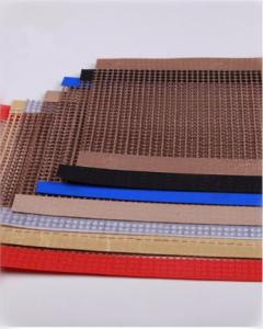 Plain Woven Heat Resistant Conveyor Belt 4*4mm For Textile Machine