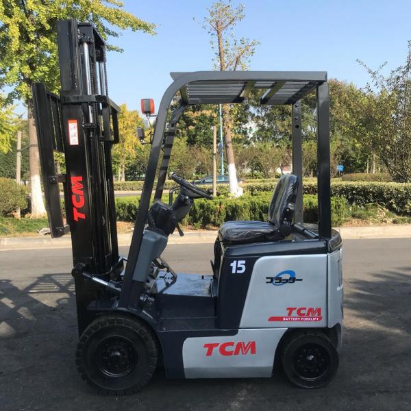 TCM FB15 1.5Ton Electric Battery Operated Forklift with Clark Forklift in Shanghai