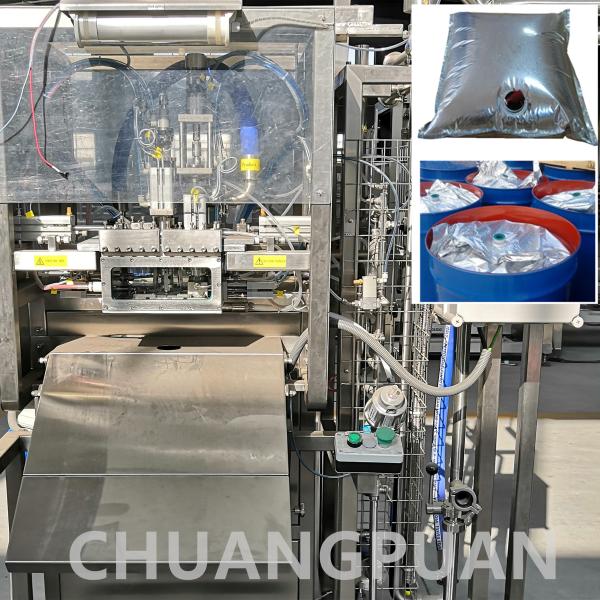 0.5-7T/H Aseptic Filling Machine PLC Control 1-25L BIB