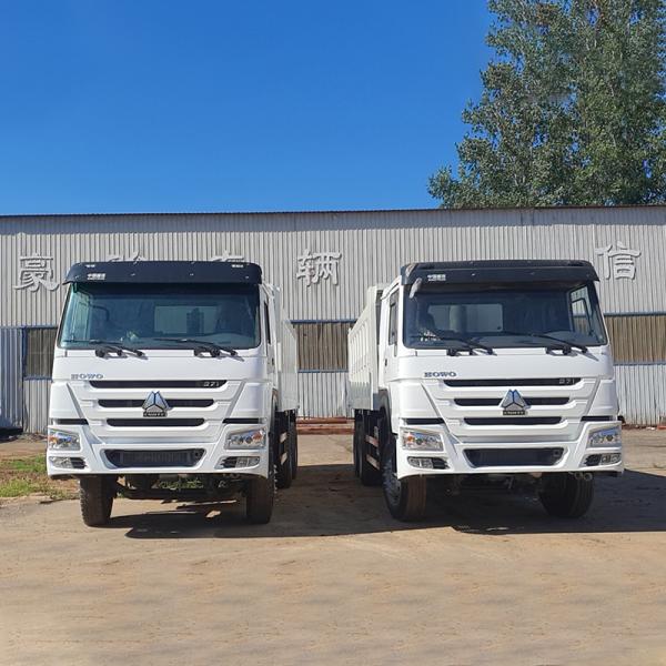 2 Reverse Shift Automatic Window Sinotruck Howo 371 375 Used Tipper Truck Dump Truck