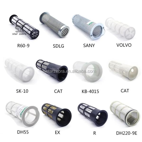 Manufacturing Plant Suitable Plastic and Stainless Steel Oil Tank Filter Screen for   ZAX PC SDLG SANY