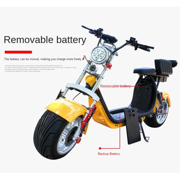 Brushless Controller Electric Two Wheel Waterproof Scooter E Mobility Scooters Made