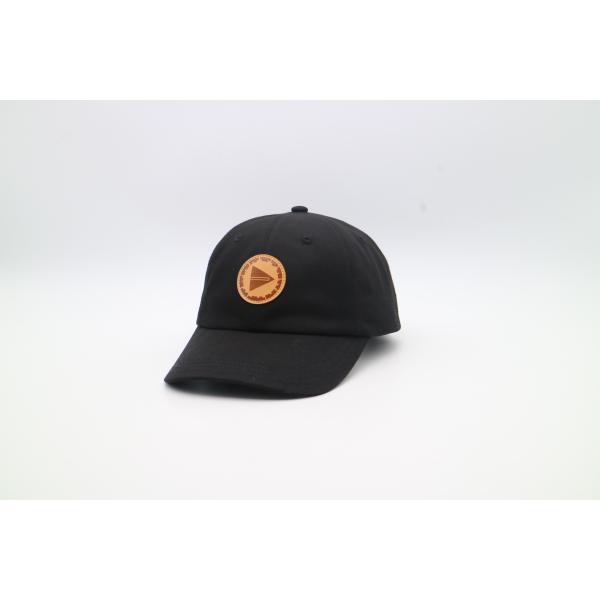 56cm вышитые шляпы заплаты кожи Twill 100% хлопок бейсбольных кепок