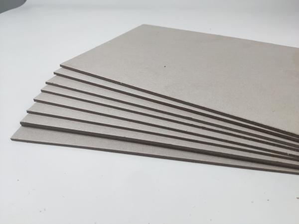 Various Thicknesses 0.5mm 1mm 1.5mm 2mm Grey Card Board Gray Double-Sided Gray Board