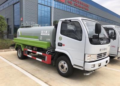 4X2 95HP caminhão de petroleiro de aço inoxidável de Bowser da água do caminhão leve de um Dongfeng de 4000 litros